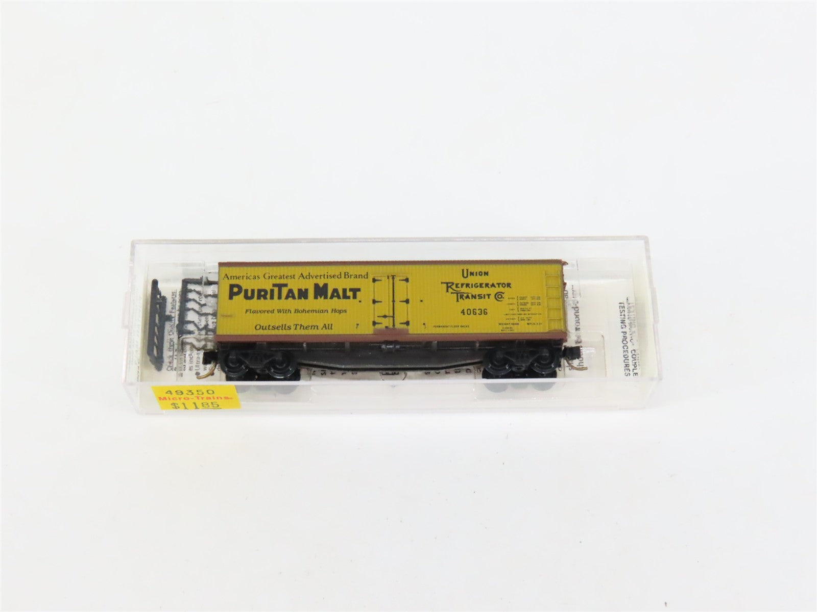 N Scale Micro-Trains MTL 49350 Union Refrigerator Transit Co. 40' Reefer RTR