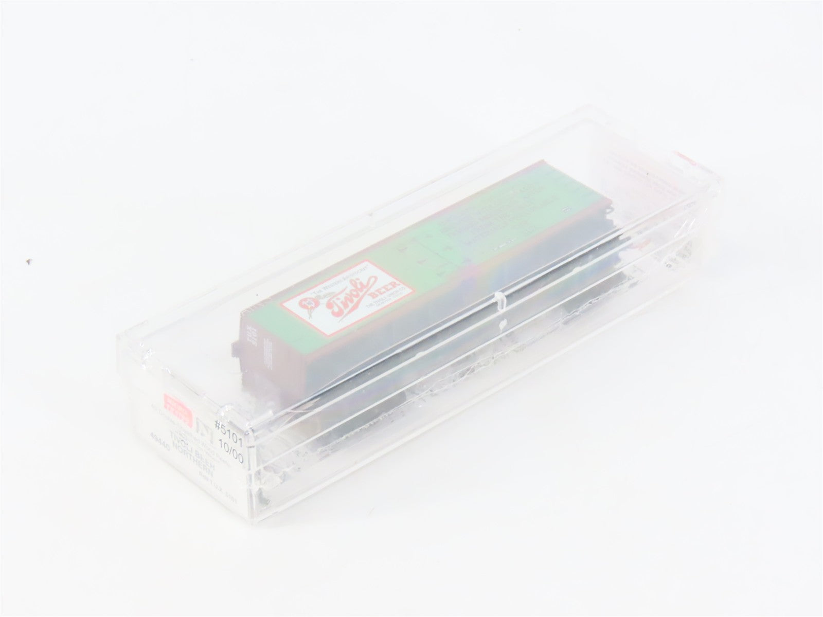 N Scale Micro-Trains MTL 49440 Tivoli Beer 40' Double Sheathed Wood Reefer RTR