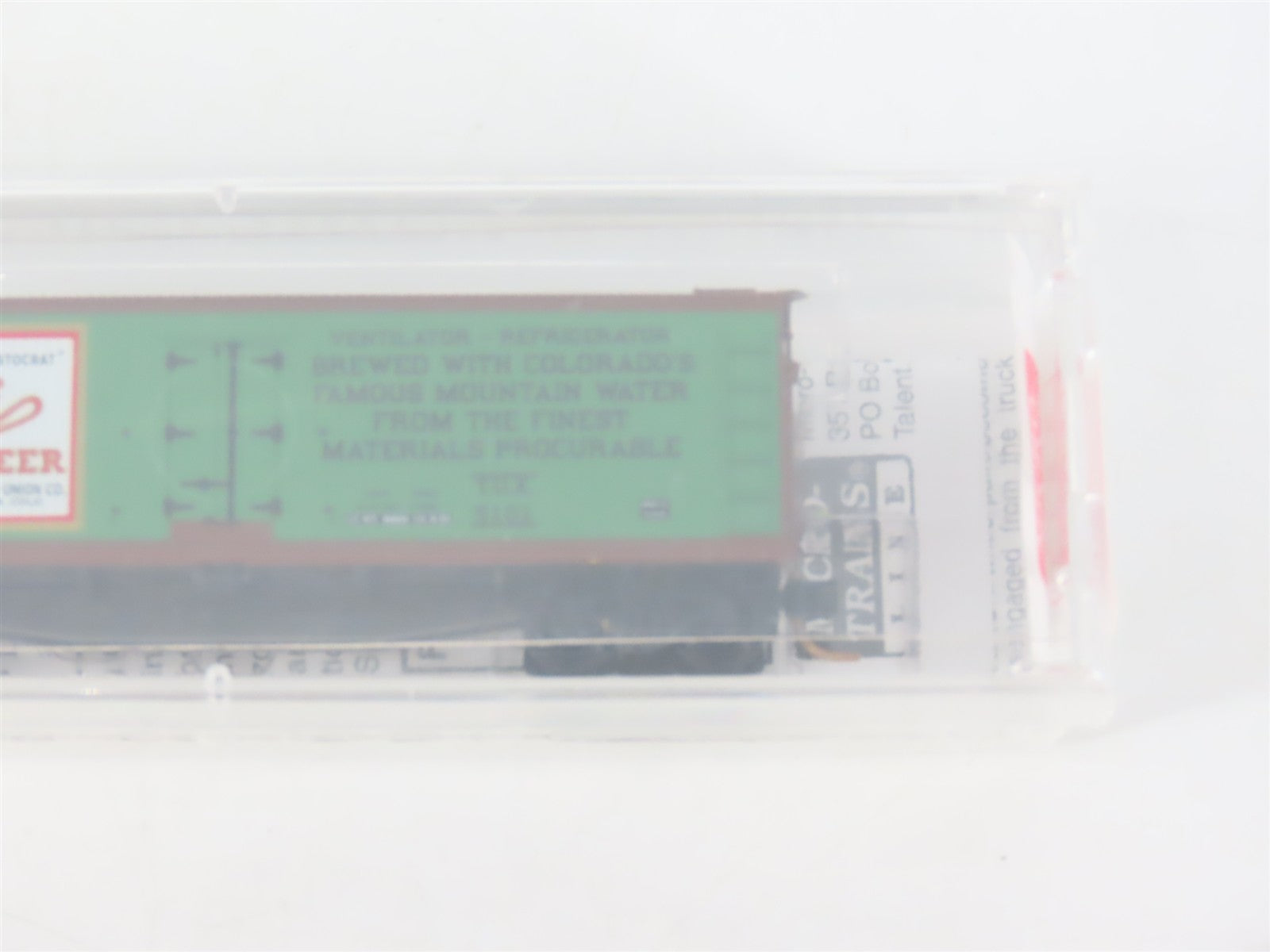 N Scale Micro-Trains MTL 49440 TUX Tivoli Beer Northern 40' Reefer 5101 RTR