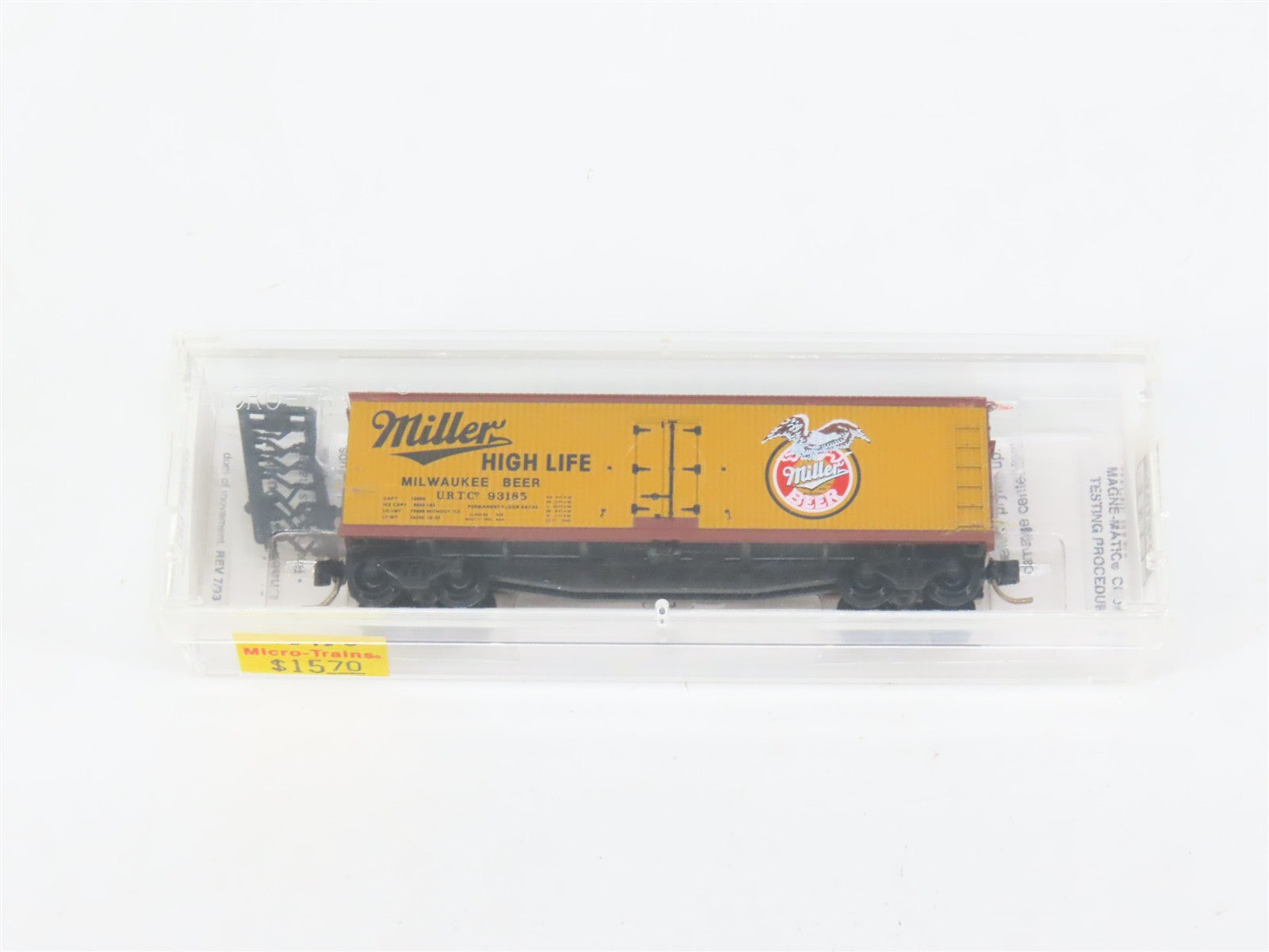 N Scale Micro-Trains MTL 49410 Union Refrigerator Transit Co. 40' Reefer RTR