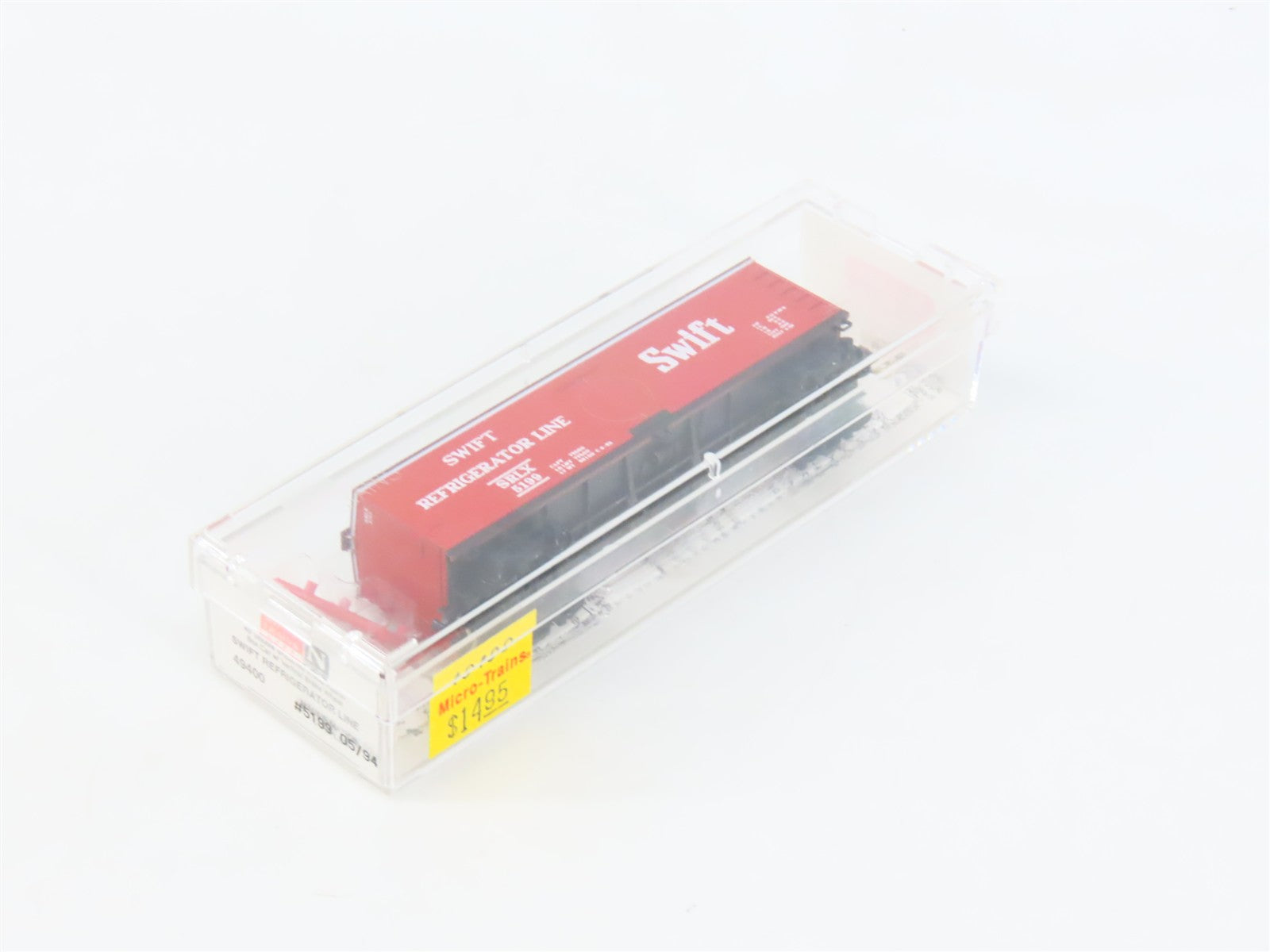 N Scale Micro-Trains MTL 49400 SRLX Swift Refrigerator Line 40' Reefer 5199 RTR