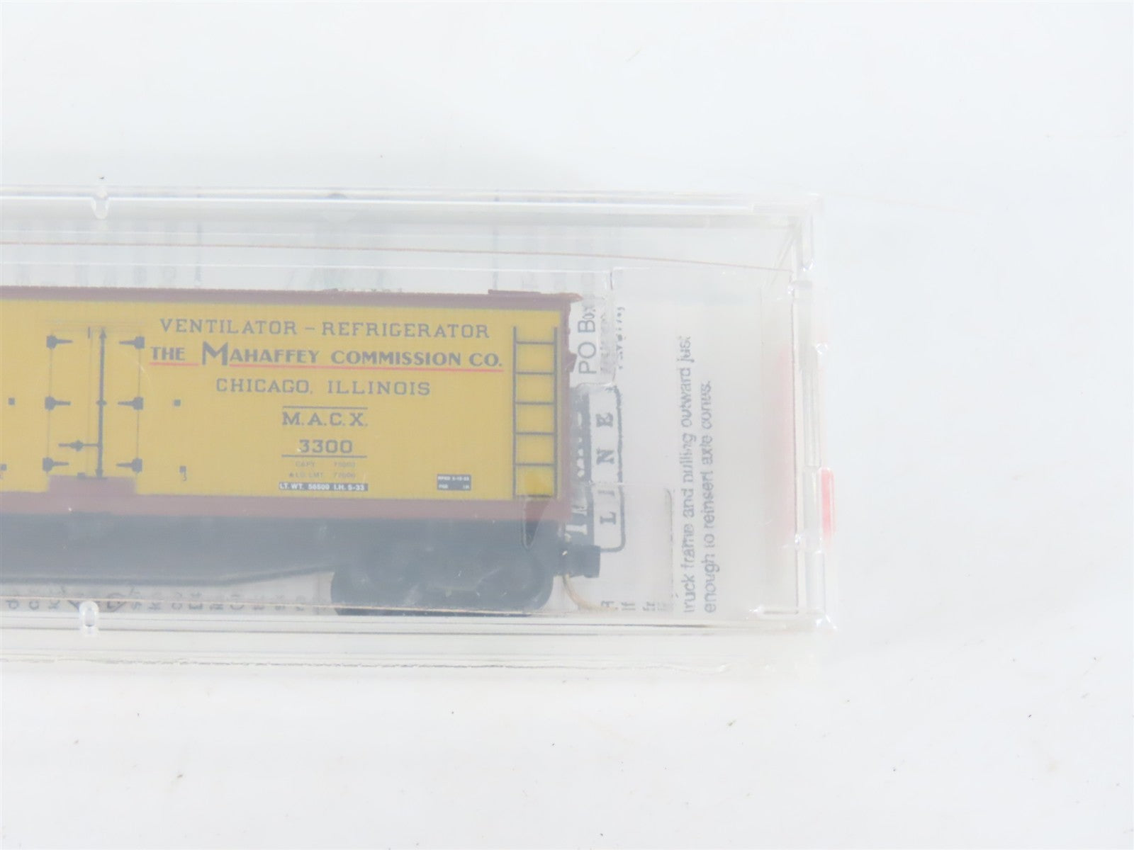N Scale Micro-Trains MTL 49480 MACX M.A.C.X. 40' Reefer 3300 RTR