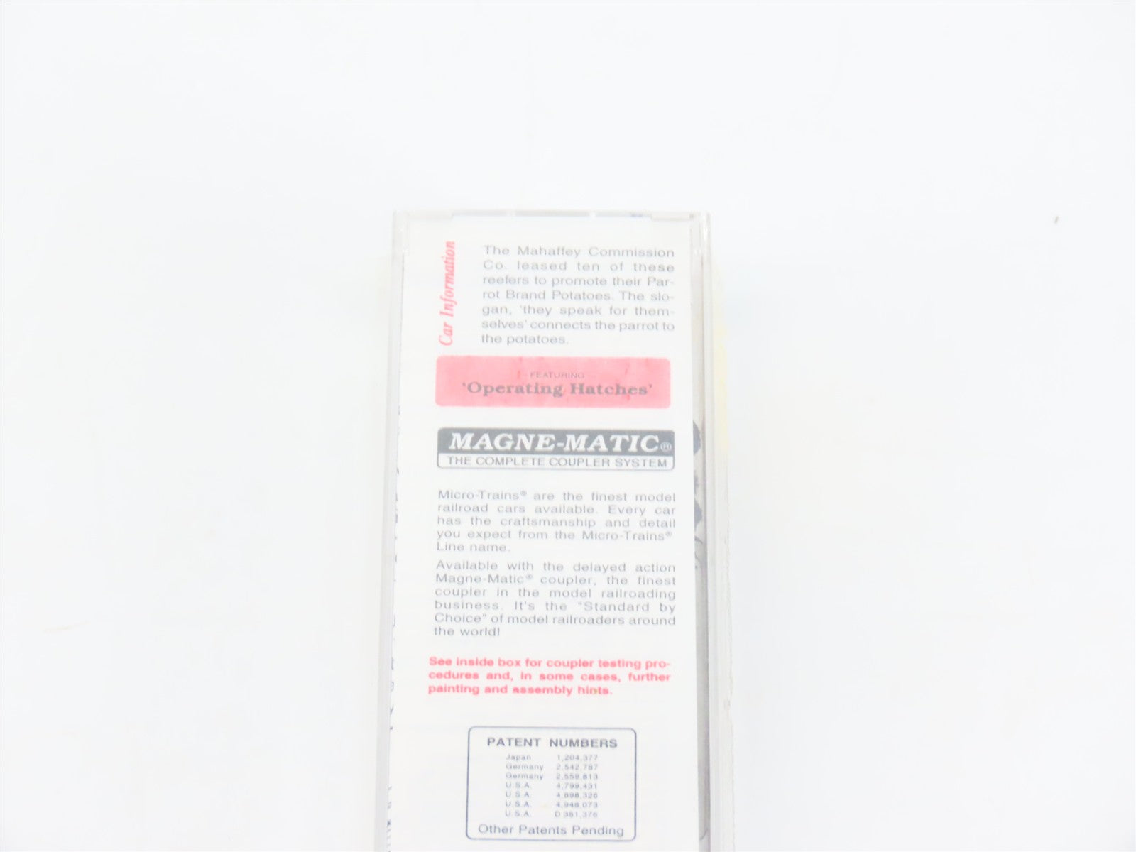 N Scale Micro-Trains MTL 49480 MACX M.A.C.X. 40' Reefer 3300 RTR