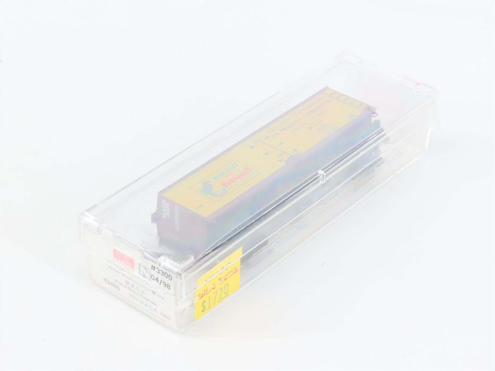 N Scale Micro-Trains MTL 49480 MACX M.A.C.X. 40' Reefer 3300 RTR