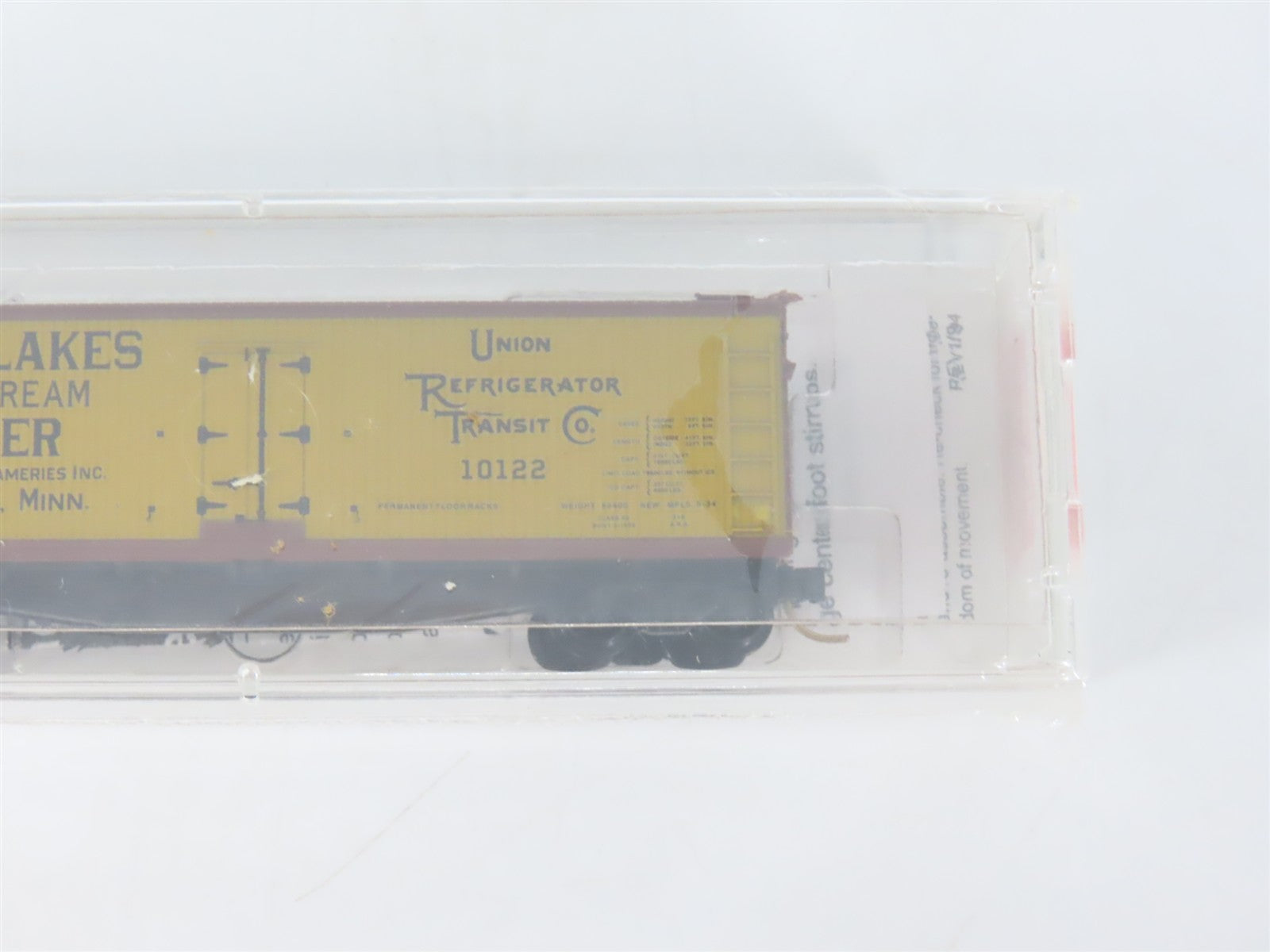 N Scale Micro-Trains MTL 49460 Union Refrigerator Transit Co. 40' Reefer RTR