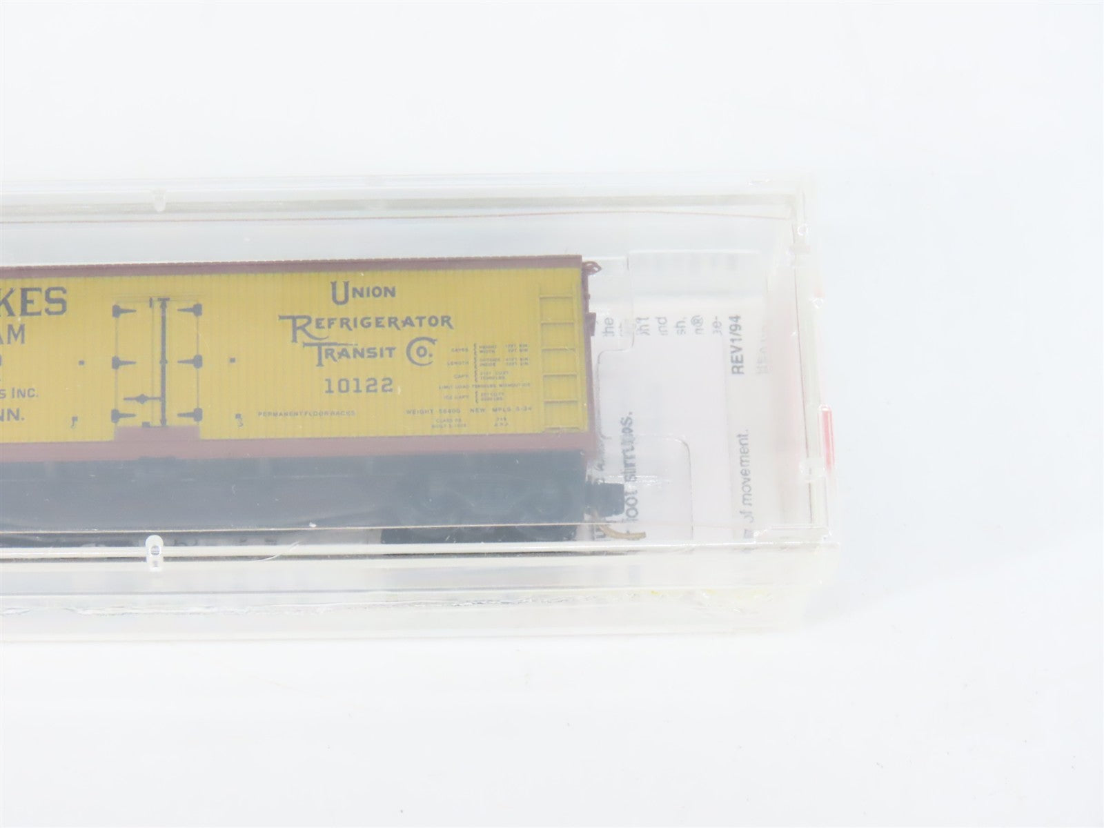 N Scale Micro-Trains MTL 49460 Union Refrigerator Transit Co. 40' Reefer RTR