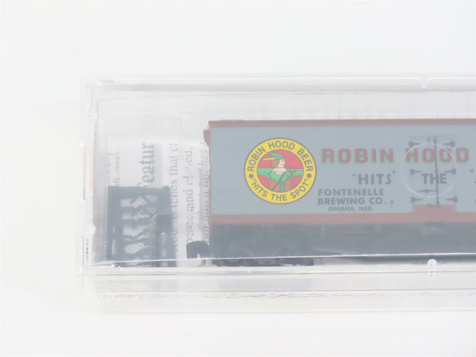 N Scale Micro-Trains MTL 49450 FBX Fontenelle Brewing Co. 40' Reefer 5301 RTR