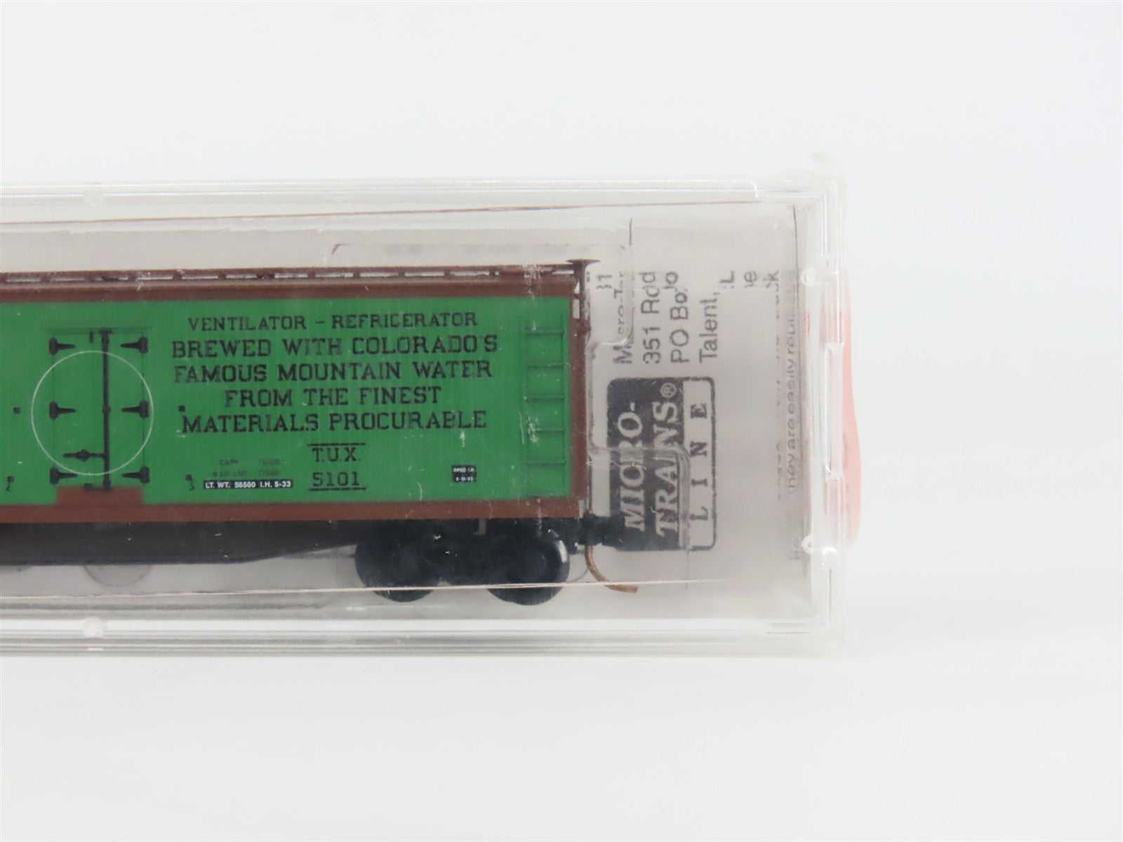 N Scale Micro-Trains MTL 49420 Union Refrigerator Transit 40' Reefer RTR