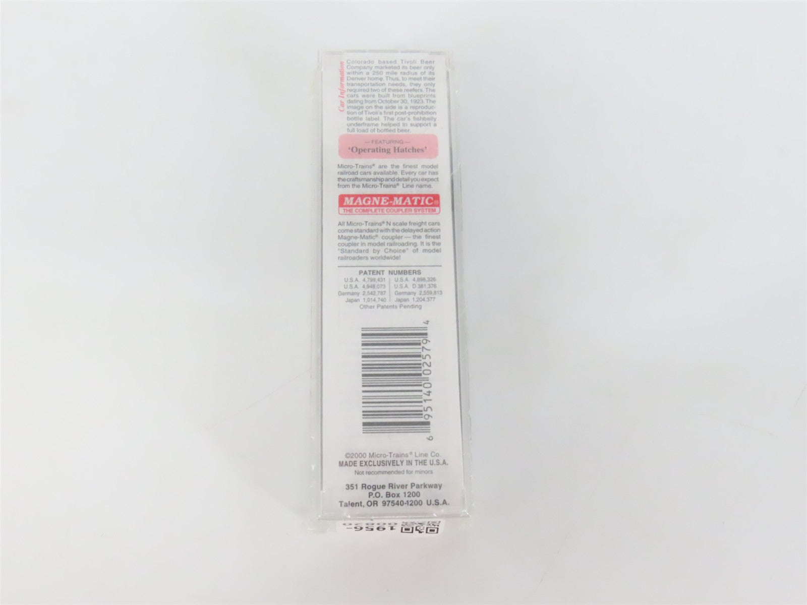N Scale Micro-Trains MTL 49420 Union Refrigerator Transit 40' Reefer RTR