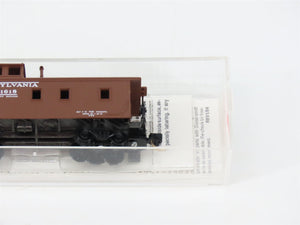 N Scale Micro-Trains MTL 51160 PRR Pennsylvania 34' Wood Sheathed Caboose RTR