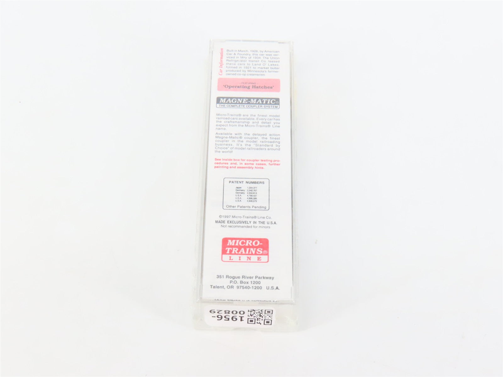 N Scale Micro-Trains MTL 49460 Union Refrigerator Transit Co. 40' Reefer RTR