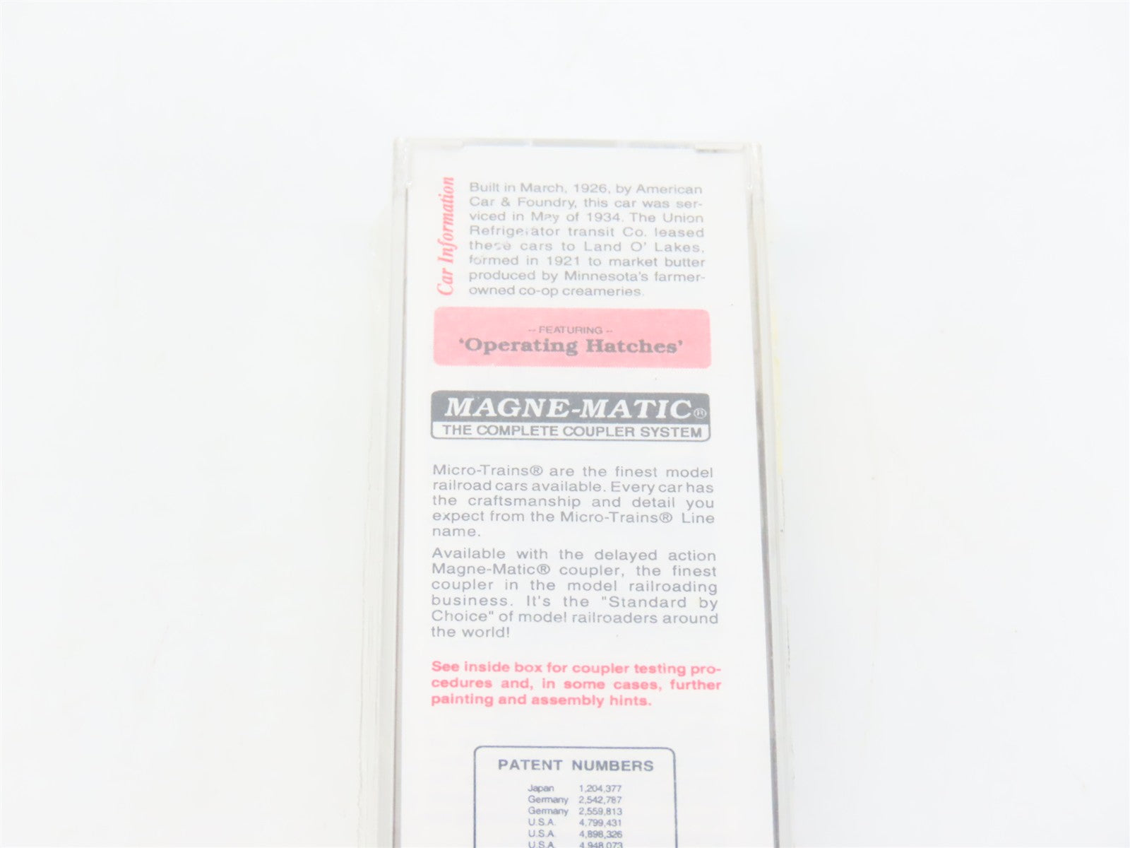 N Scale Micro-Trains MTL 49460 Union Refrigerator Transit Co. 40' Reefer RTR