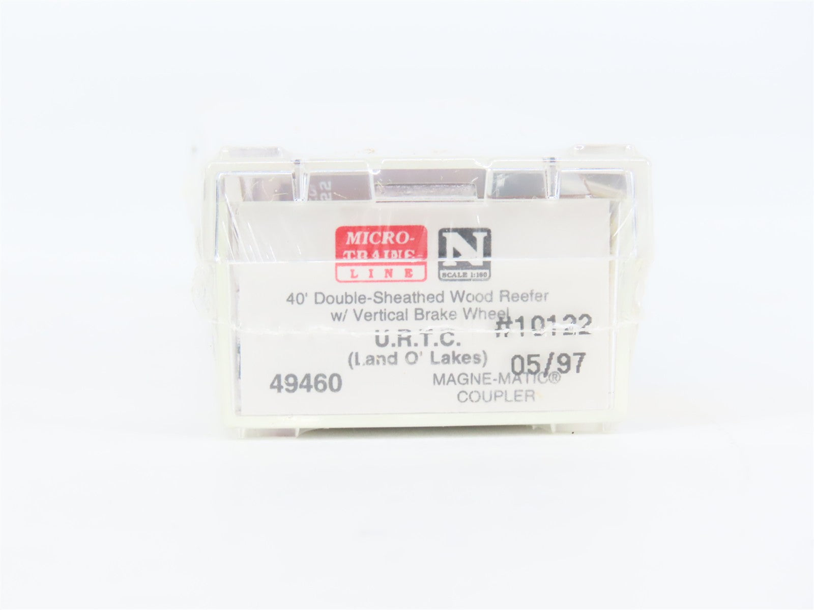 N Scale Micro-Trains MTL 49460 Union Refrigerator Transit Co. 40' Reefer RTR