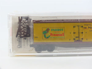 N Scale Micro-Trains MTL 49480 MACX Mahaffey Commission Co. 40' Reefer 3300 RTR