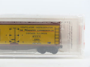 N Scale Micro-Trains MTL 49480 MACX Mahaffey Commission Co. 40' Reefer 3300 RTR