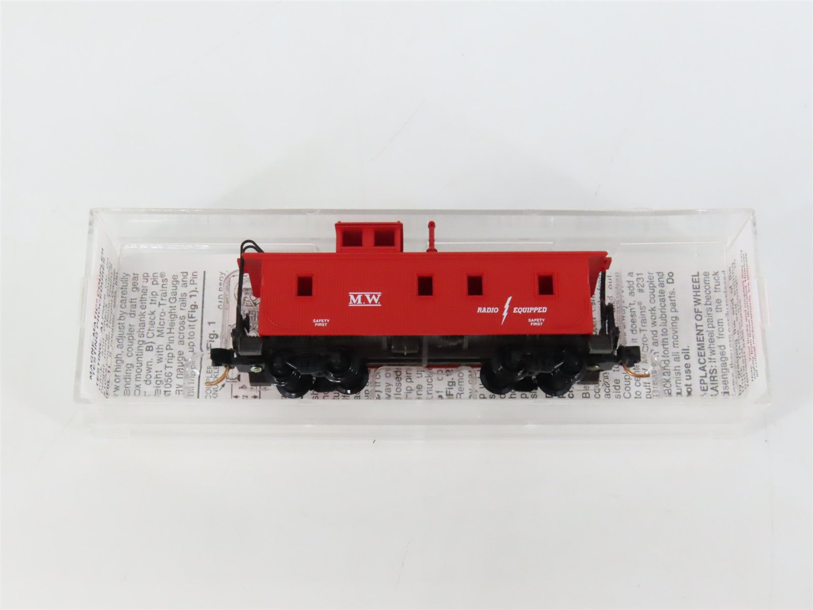N Scale Micro-Trains MTL 51200 M.W. Maintenance of Way 34' Caboose RTR