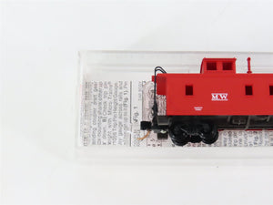 N Scale Micro-Trains MTL 51200 M.W. Maintenance of Way 34' Caboose RTR