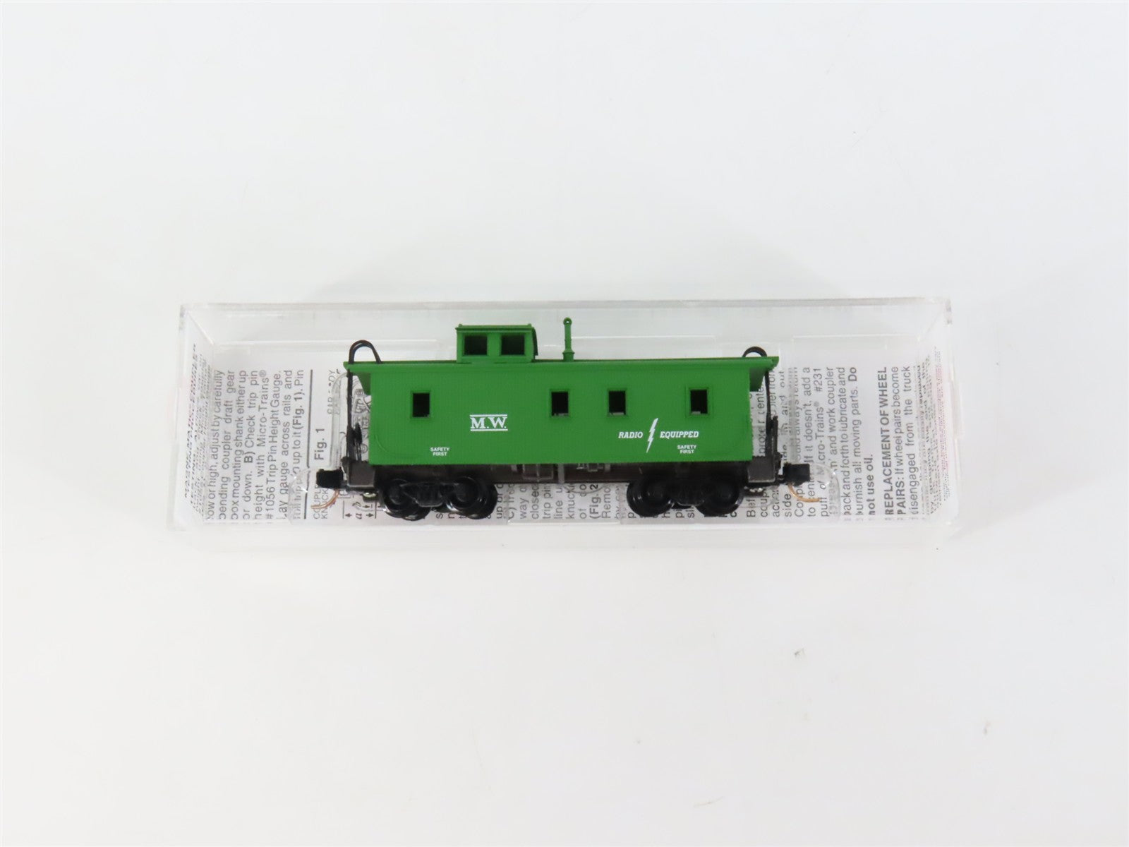 N Scale Micro-Trains MTL 51200 Maintenance of Way 34' Wood Sheathed Caboose RTR