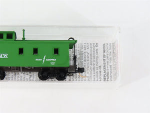 N Scale Micro-Trains MTL 51200 Maintenance of Way 34' Wood Sheathed Caboose RTR