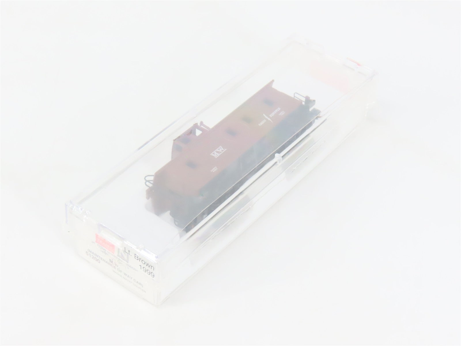 N Scale Micro-Trains MTL 51200 Maintenance of Way 34' Wood-Sheathed Caboose RTR