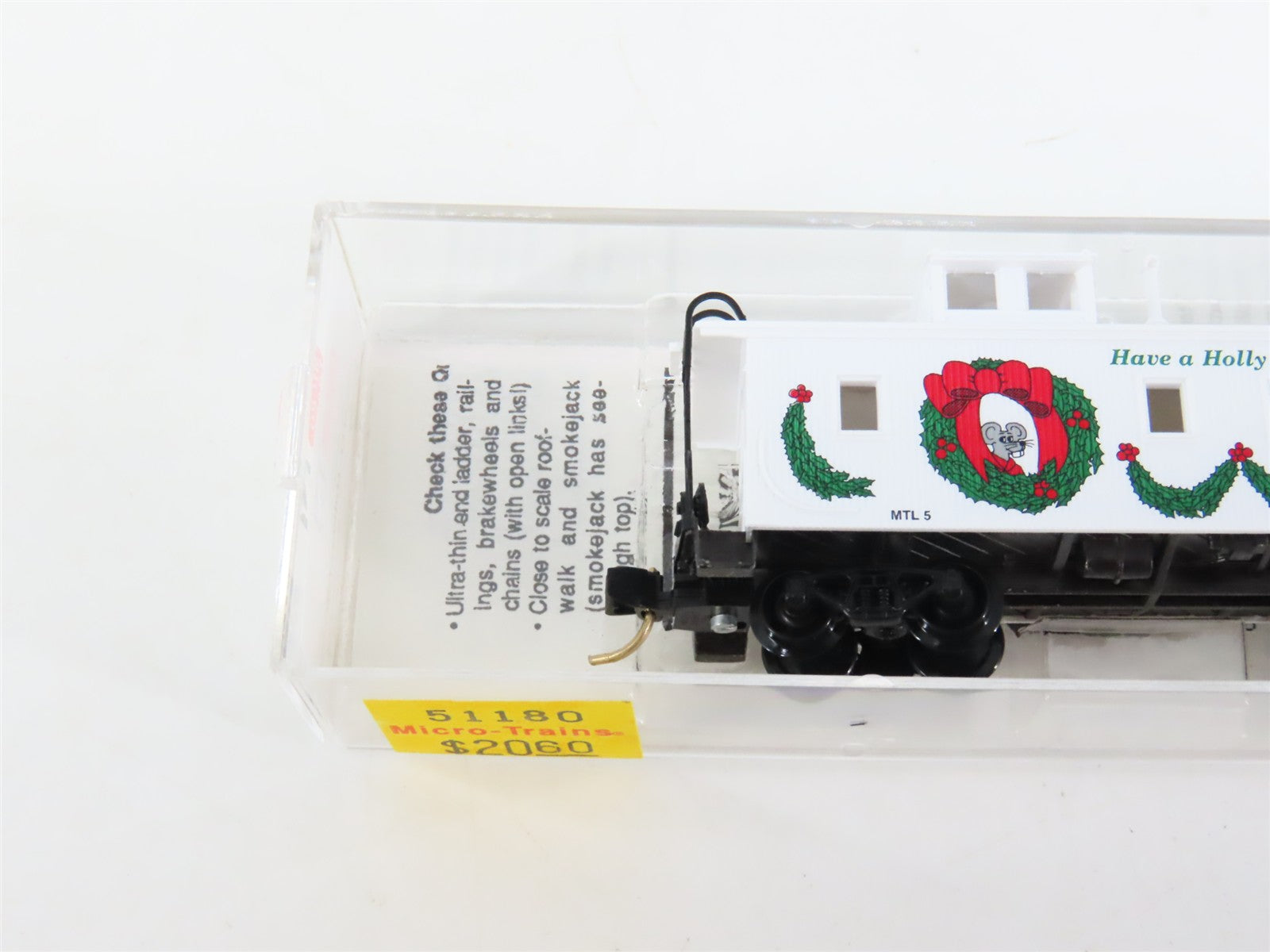 N Scale Micro-Trains MTL 51180 MTL Micro-Trains 34' Wood-Sheathed Caboose RTR