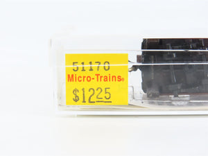 N Scale Micro-Trains MTL 51170 Cotton Belt Route 34' Wood-Sheathed Caboose RTR