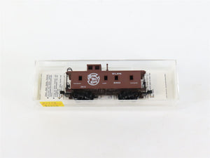 N Scale Micro-Trains MTL 51170 Cotton Belt Route 34' Wood-Sheathed Caboose RTR