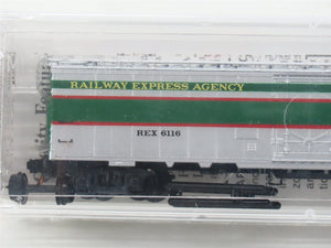 N Scale Micro-Trains MTL 52080 REX Railway Express Agency 52' Reefer 6116 RTR