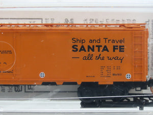 N Scale Micro-Trains MTL 52050 Santa Fe 52' Riveted Steel Express Reefer RTR