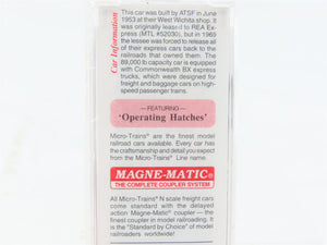 N Scale Micro-Trains MTL 52050 Santa Fe 52' Riveted Steel Express Reefer RTR