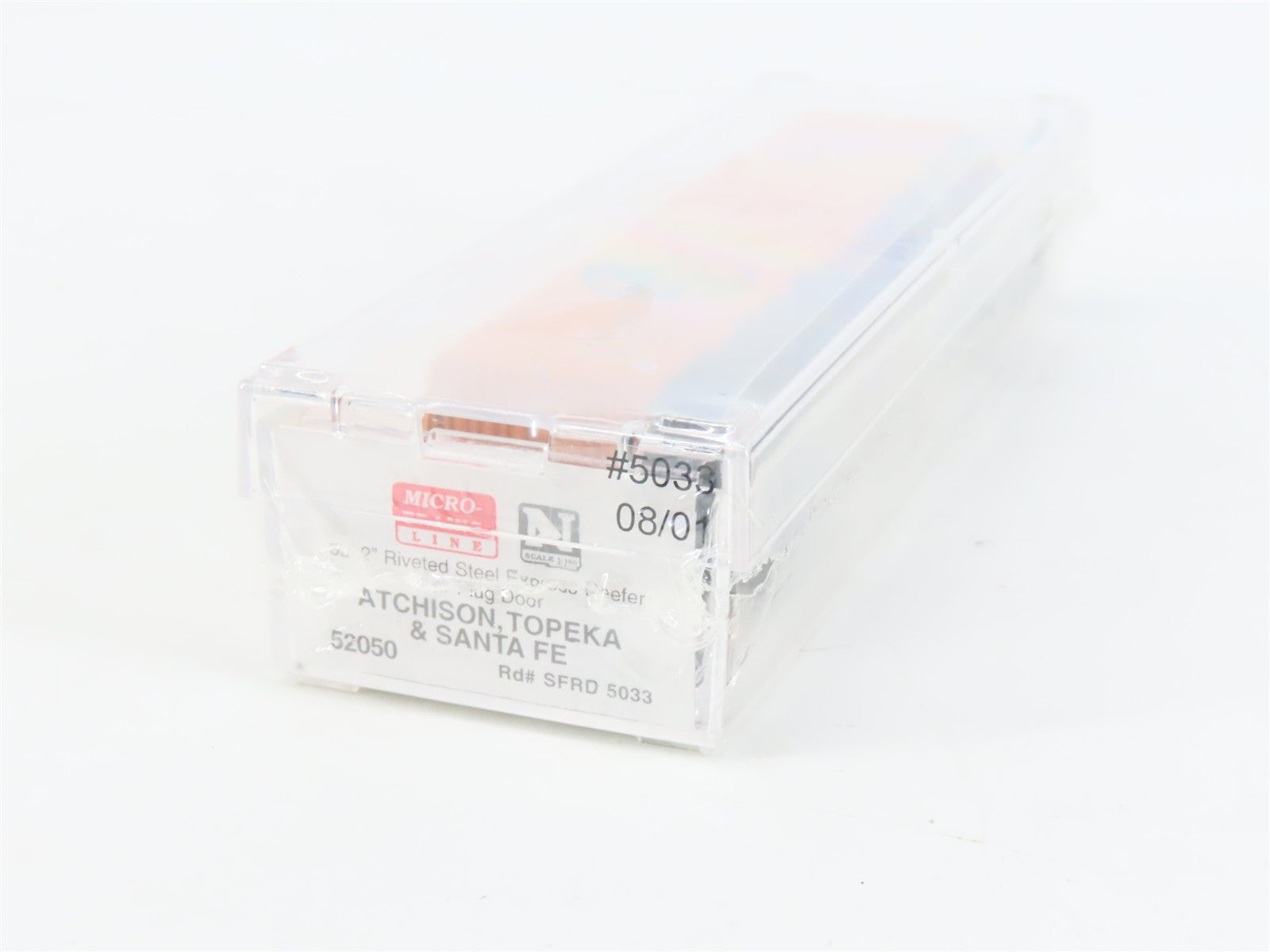 N Scale Micro-Trains MTL 52050 Santa Fe 52' Riveted Steel Express Reefer RTR