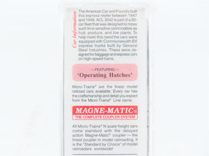 N Scale Micro-Trains MTL 52040 ACL Atlantic Coast Line 52' Reefer 3042 RTR