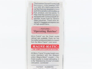 N Scale Micro-Trains MTL 52040 ACL Atlantic Coast Line 52' Reefer 3042 RTR
