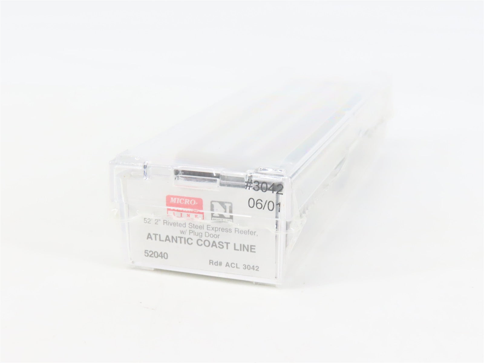 N Scale Micro-Trains MTL 52040 ACL Atlantic Coast Line 52' Express Reefer RTR