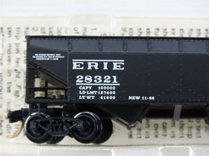 N Scale Micro-Trains MTL 55040 Erie 33' 2-Bay Offset Side Hopper 28321 RTR
