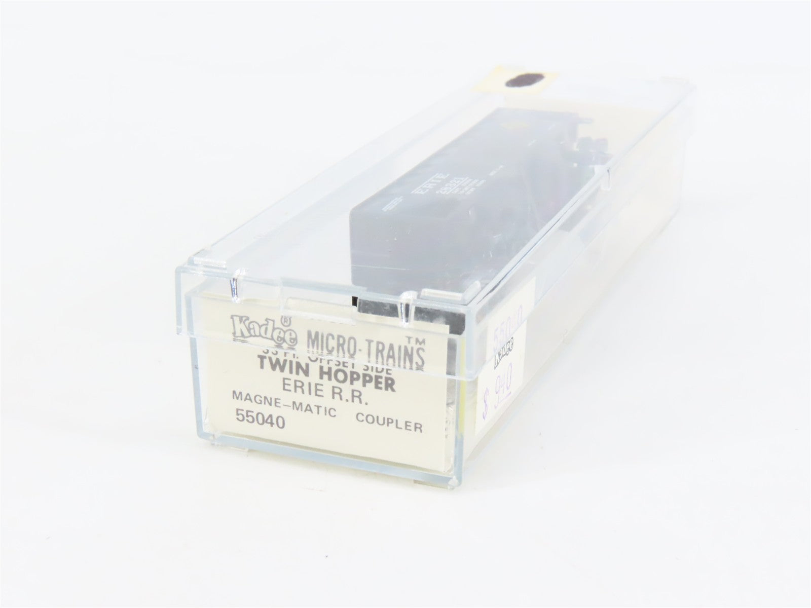 N Scale Micro-Trains MTL 55040 Erie 33' 2-Bay Offset Side Hopper 28321 RTR