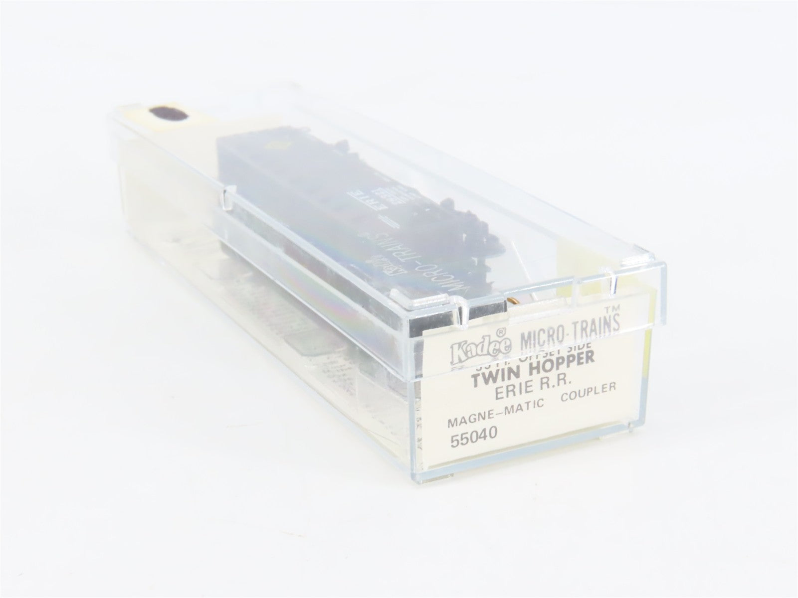 N Scale Micro-Trains MTL 55040 Erie 33' 2-Bay Offset Side Hopper 28321 RTR