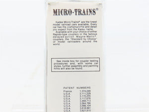 N Scale Micro-Trains MTL 55030 C&O Chesapeake & Ohio 33' 2-Bay Hopper 52546 RTR