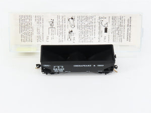 N Scale Micro-Trains MTL 55030 C&O Chesapeake & Ohio 33' 2-Bay Hopper 52546 RTR