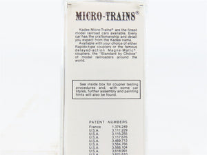 N Scale Micro-Trains MTL 55030 C&O Chesapeake & Ohio 33' 2-Bay Hopper 52546 RTR