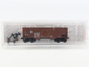 N Scale Micro-Trains MTL 55010 ATSF Santa Fe 33' 2-Bay Hopper 180806 RTR