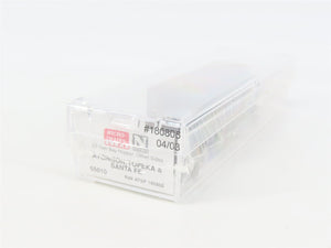 N Scale Micro-Trains MTL 55010 ATSF Santa Fe 33' 2-Bay Hopper 180806 RTR