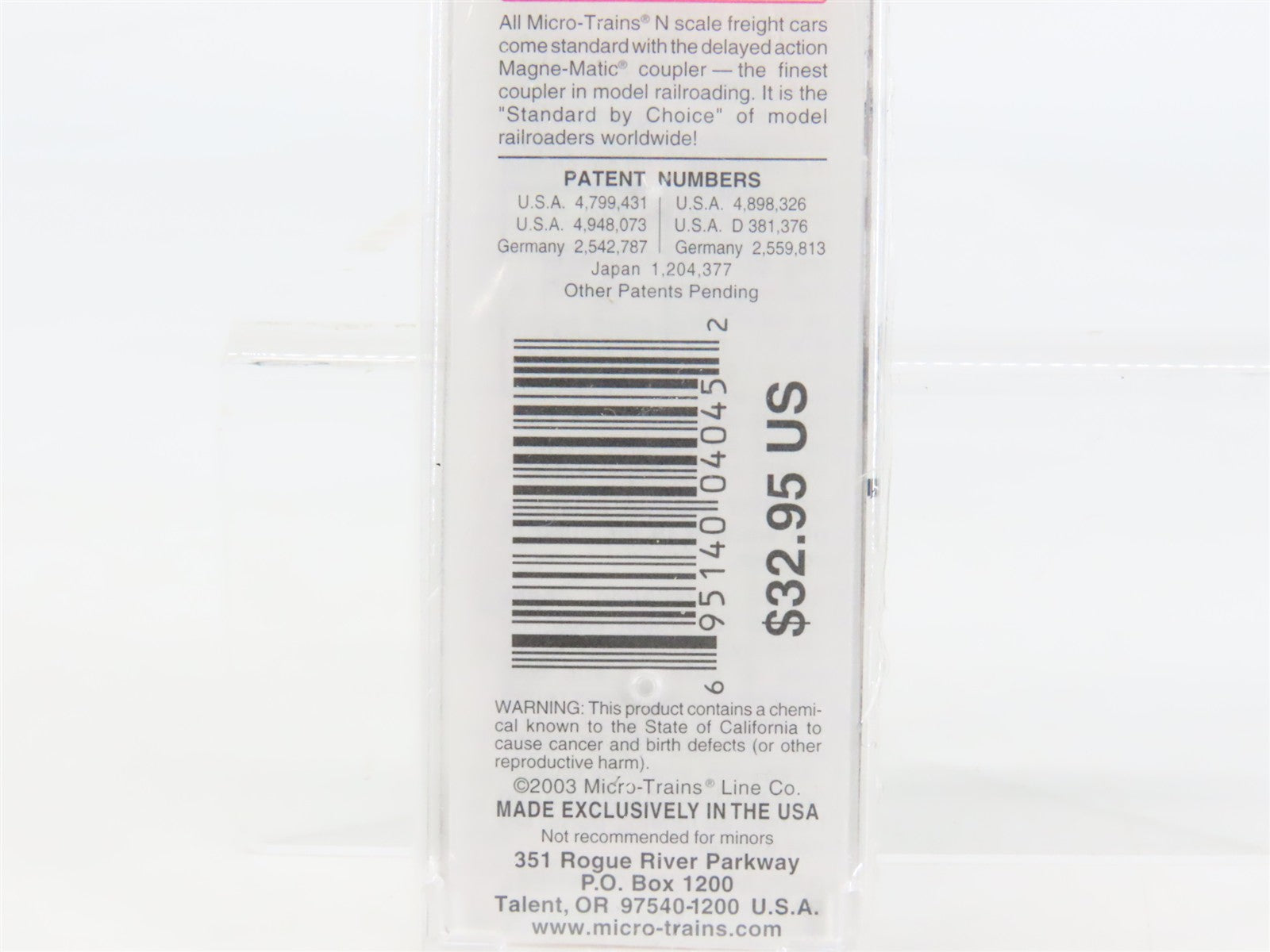 N Scale Micro-Trains MTL 52090 52' Reefer RTR