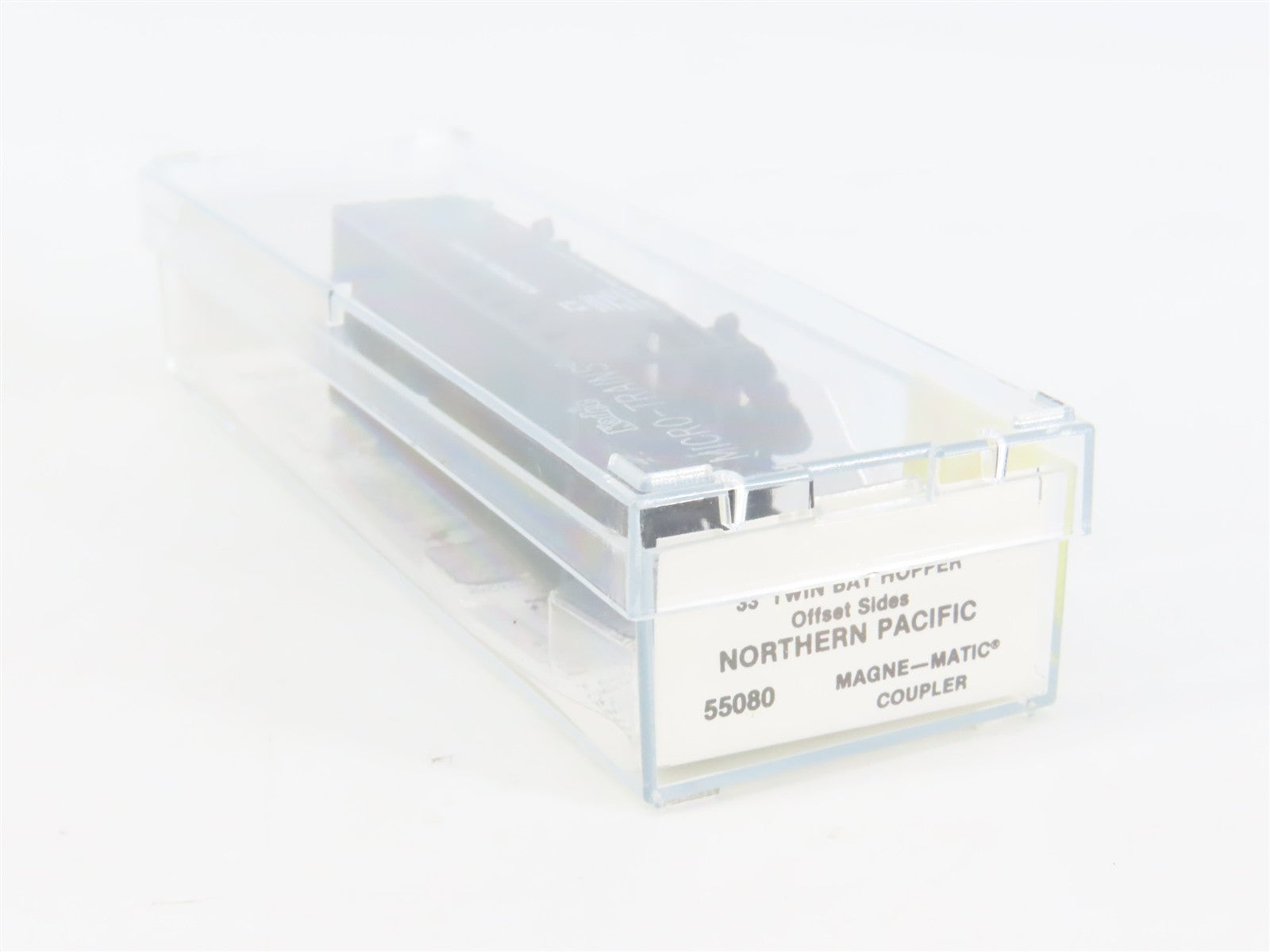 N Scale Micro-Trains MTL 55080 NP Northern Pacific 33' 2-Bay Hopper 70352 RTR