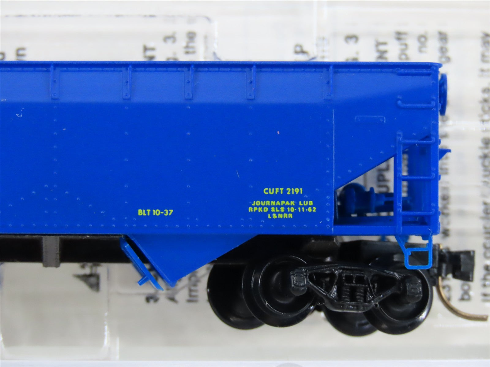 N Scale Micro-Trains MTL 55070 L&N Louisville & Nashville 33' 2-Bay Hopper RTR