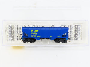 N Scale Micro-Trains MTL 55070 L&N Louisville & Nashville 33' 2-Bay Hopper RTR