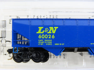 N Scale Micro-Trains MTL 55070 L&N Louisville & Nashville 33' 2-Bay Hopper RTR