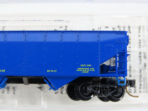 N Scale Micro-Trains MTL 55070 L&N Louisville & Nashville 33' 2-Bay Hopper RTR