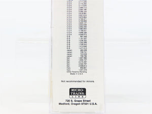 N Scale Micro-Trains MTL 55070 L&N Louisville & Nashville 33' 2-Bay Hopper RTR