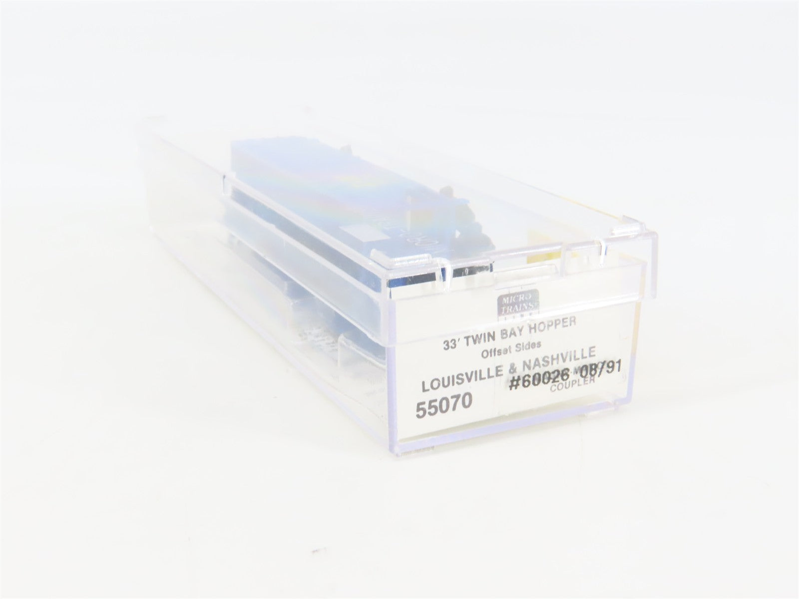 N Scale Micro-Trains MTL 55070 L&N Louisville & Nashville 33' 2-Bay Hopper RTR
